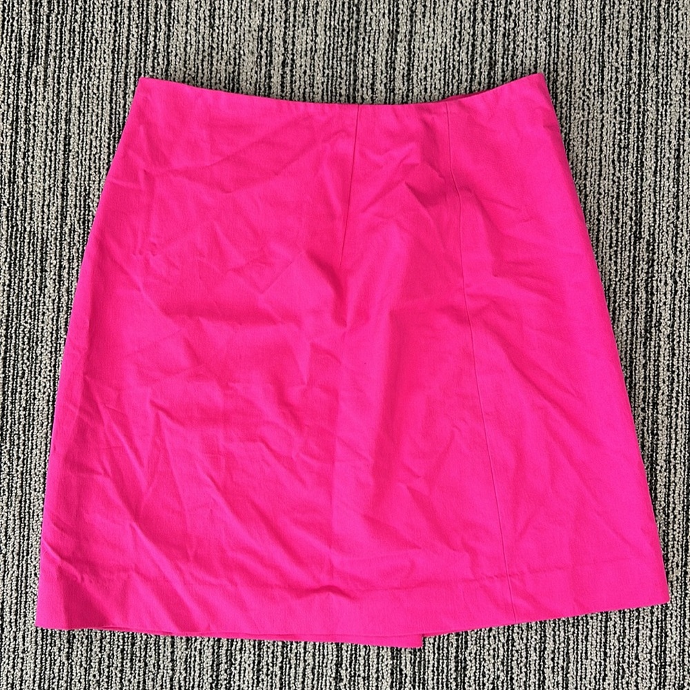 🔥🔥🔥Lily Pulitzer Bright Pink Mini Skirt Size 12